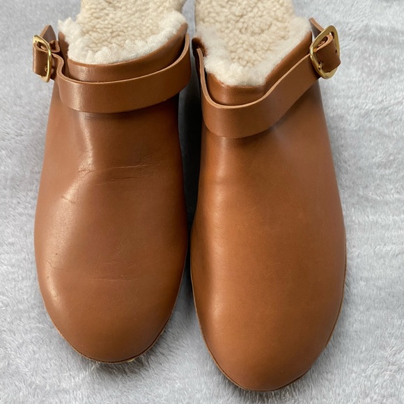 Ancient Greek Sandals shearling clog - Picture 4 of 6